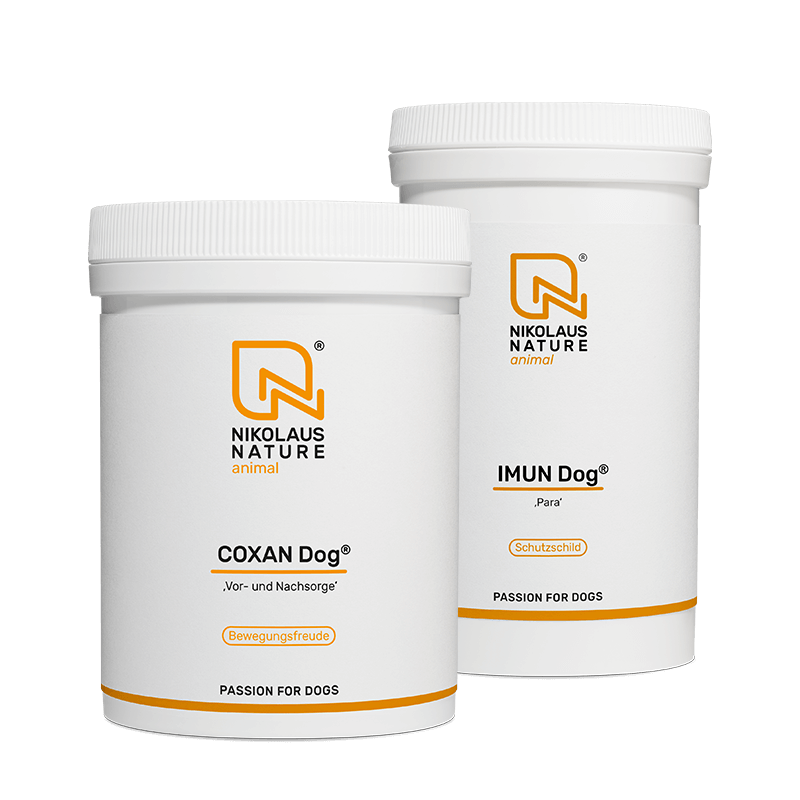 Bundle "Hundeglück": Imun Dog "Para" & Coxan Dog "Vor- und Nachsorge"