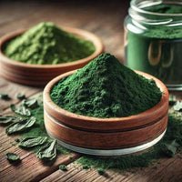 Dry algae (Spirulina)